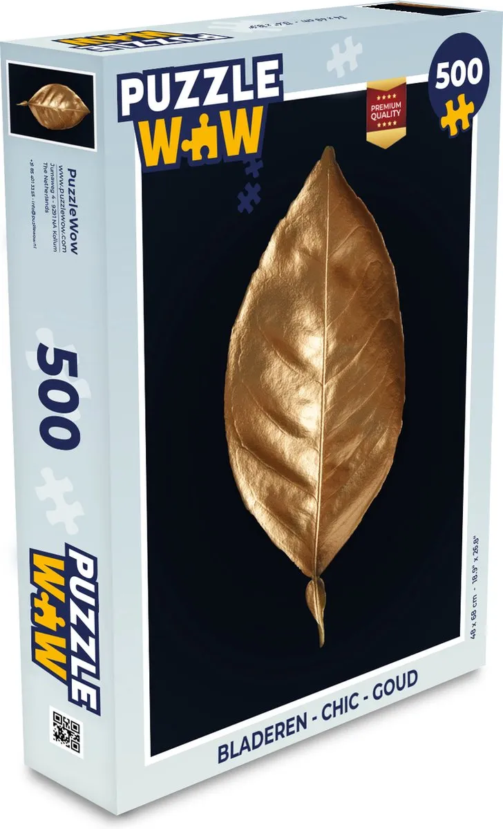 PuzzleWow Legpuzzel 500 Stuks - Multicolor