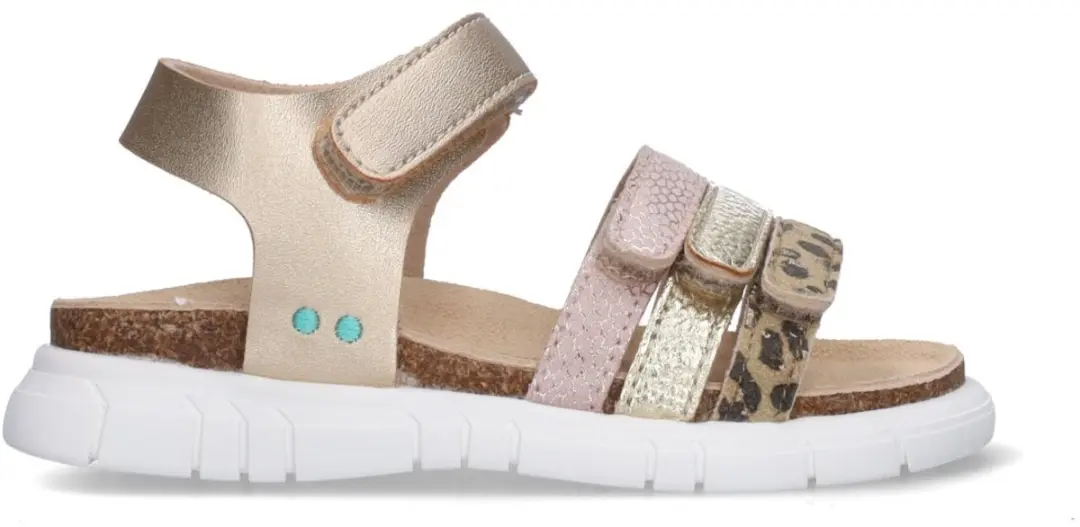 Bette Beach Platte Sandalen Meisjes Goud