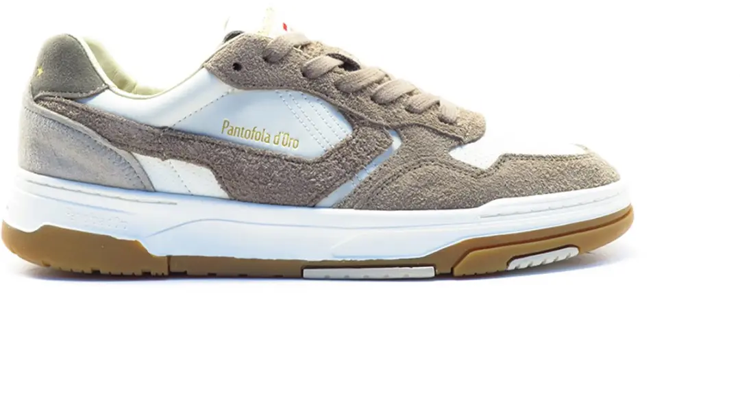 Pantofola d'Oro Coppa 2 Witte/Donkergrijze Herenschoenen