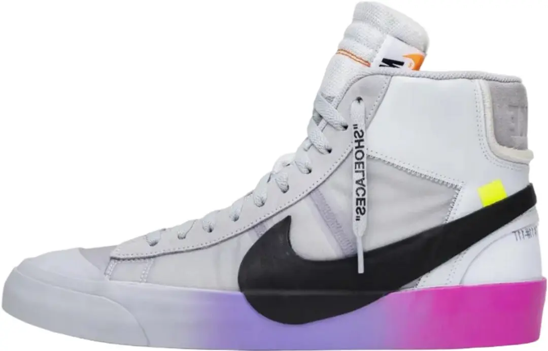 Nike Blazer Mid Off-White Wolf Grey Serena Queen