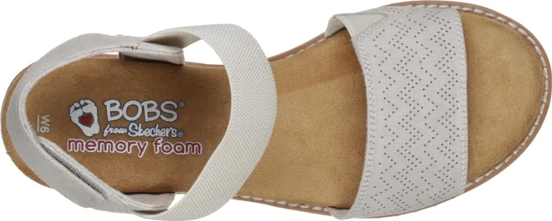 Skechers Desert Kiss Sandalen - 41 - Off White - afbeelding 3 van 6