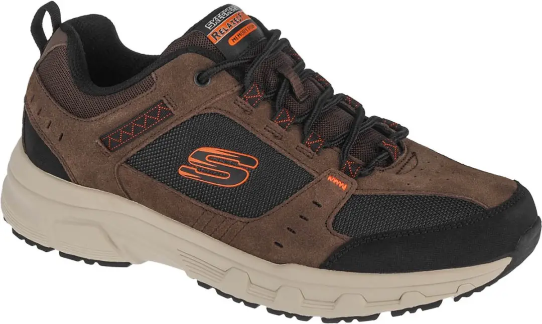 Skechers Oak Canyon, Mannen, Bruin, Sneakers, maat: 42,5