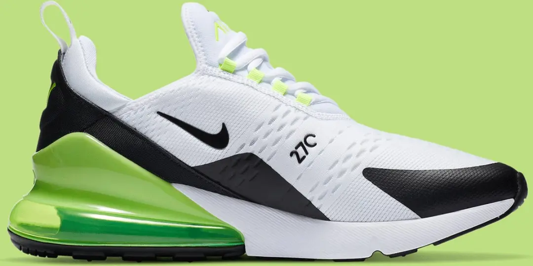 "Sneakers Nike Nike Air Max 270 ""White/Black/Volt"""