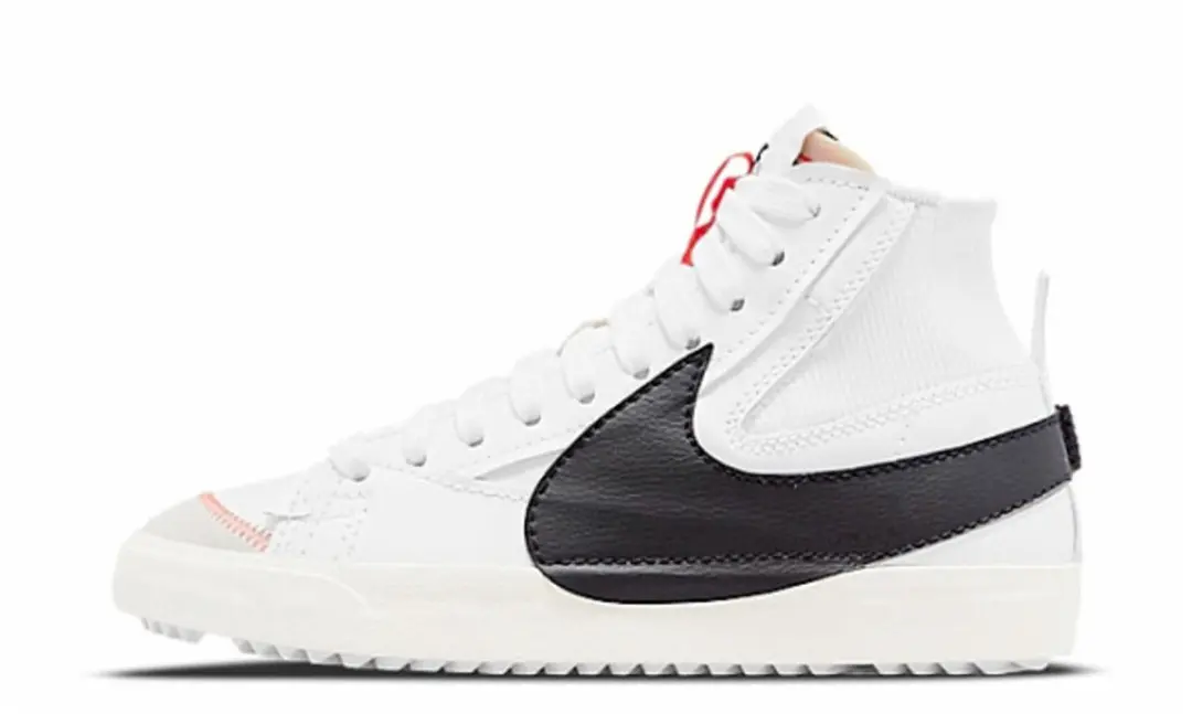 Nike Blazer Mid '77 Jumbo Herenschoen, 37.5, Wit/Sail/Zwart