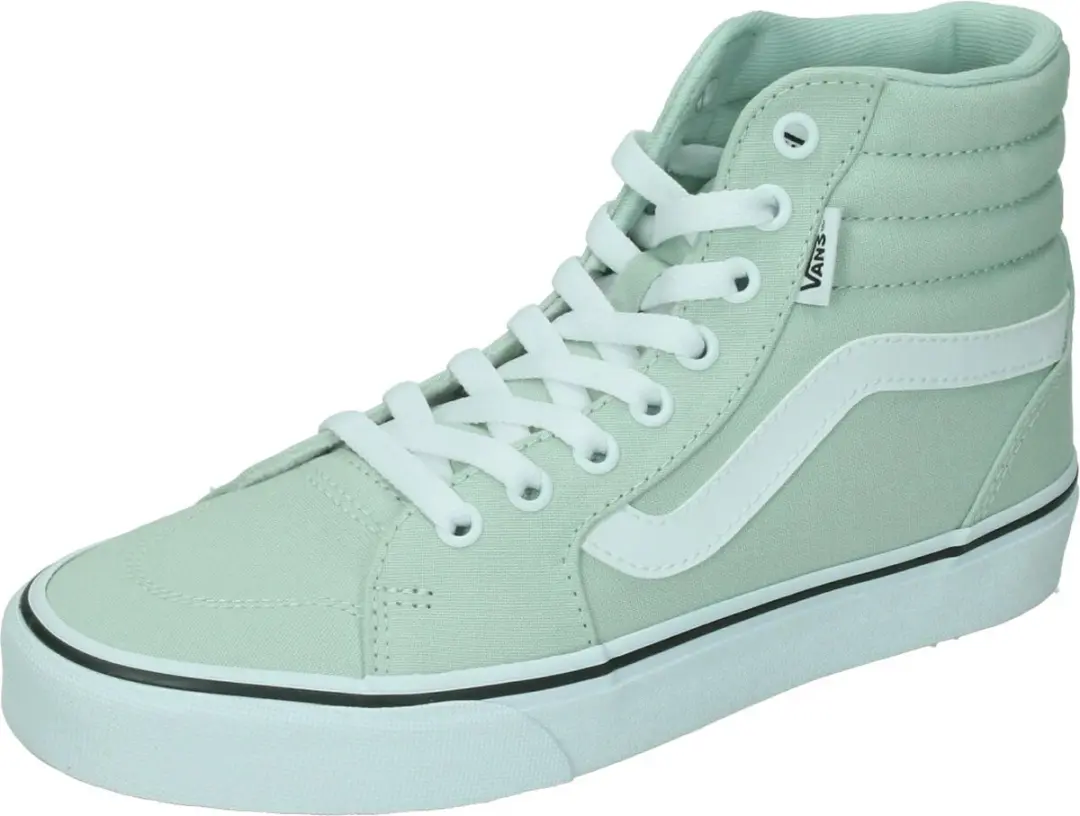 Vans filmore hi canvas in de kleur groen.