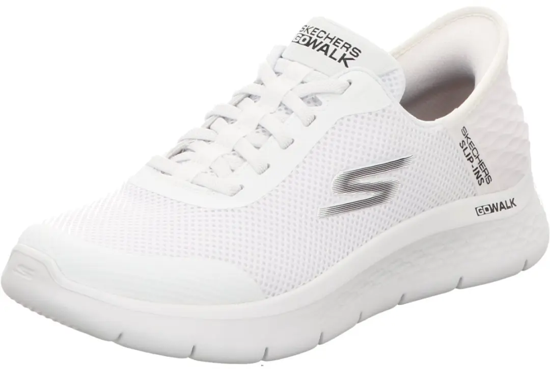Skechers Go Walk Flex Heren Sneakers 216324-wht