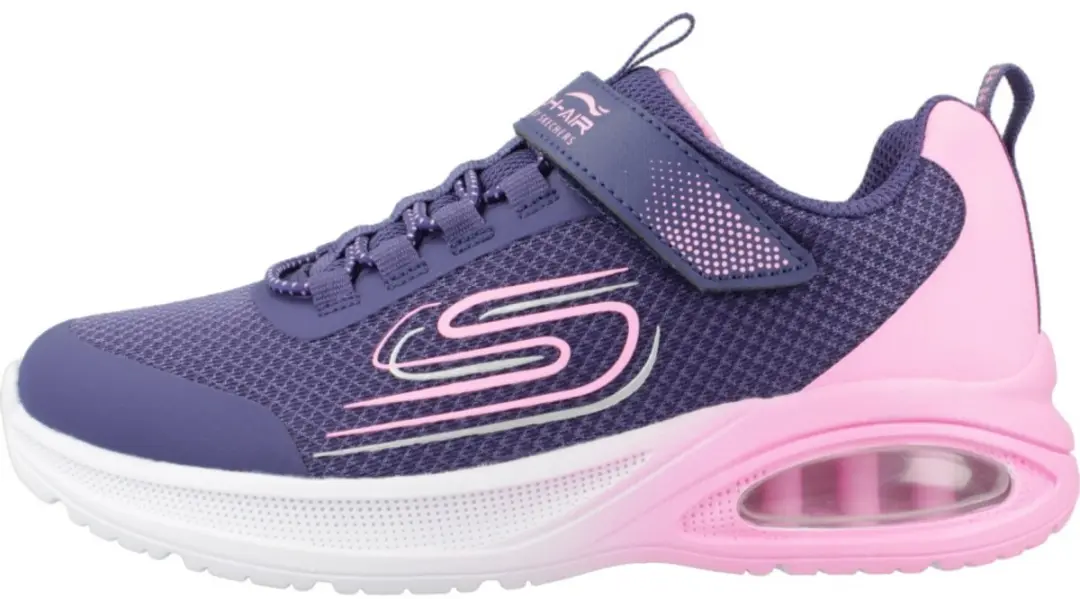 Skechers Microspec Max Advance Fly 3 Sneakers - 29 - Marineblauw - afbeelding 2 van 6