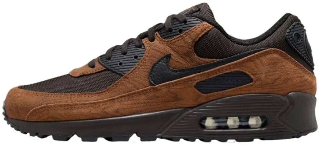 Nike Air Max 90 Premium 'Light Brtitish Tan Velvet Brown' maat 40.