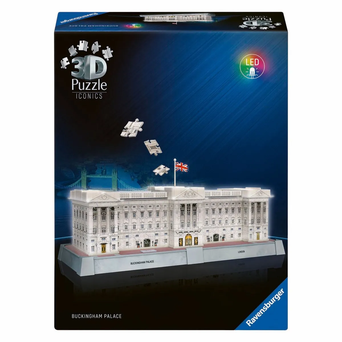 Ravensburger Iconics Buckingham Palace 3D Puzzel 3260 Stuks - Multicolor
