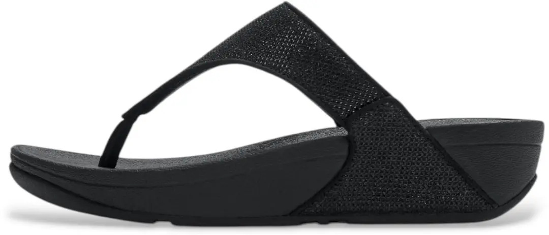 FitFlop Lulu Shimmerglitz Toe-Post Sandals Dames Sandalen