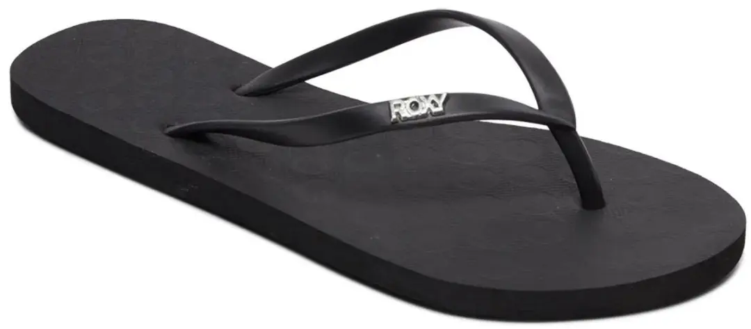 Roxy Viva IV Teenslipper - Zwart - afbeelding 2 van 6