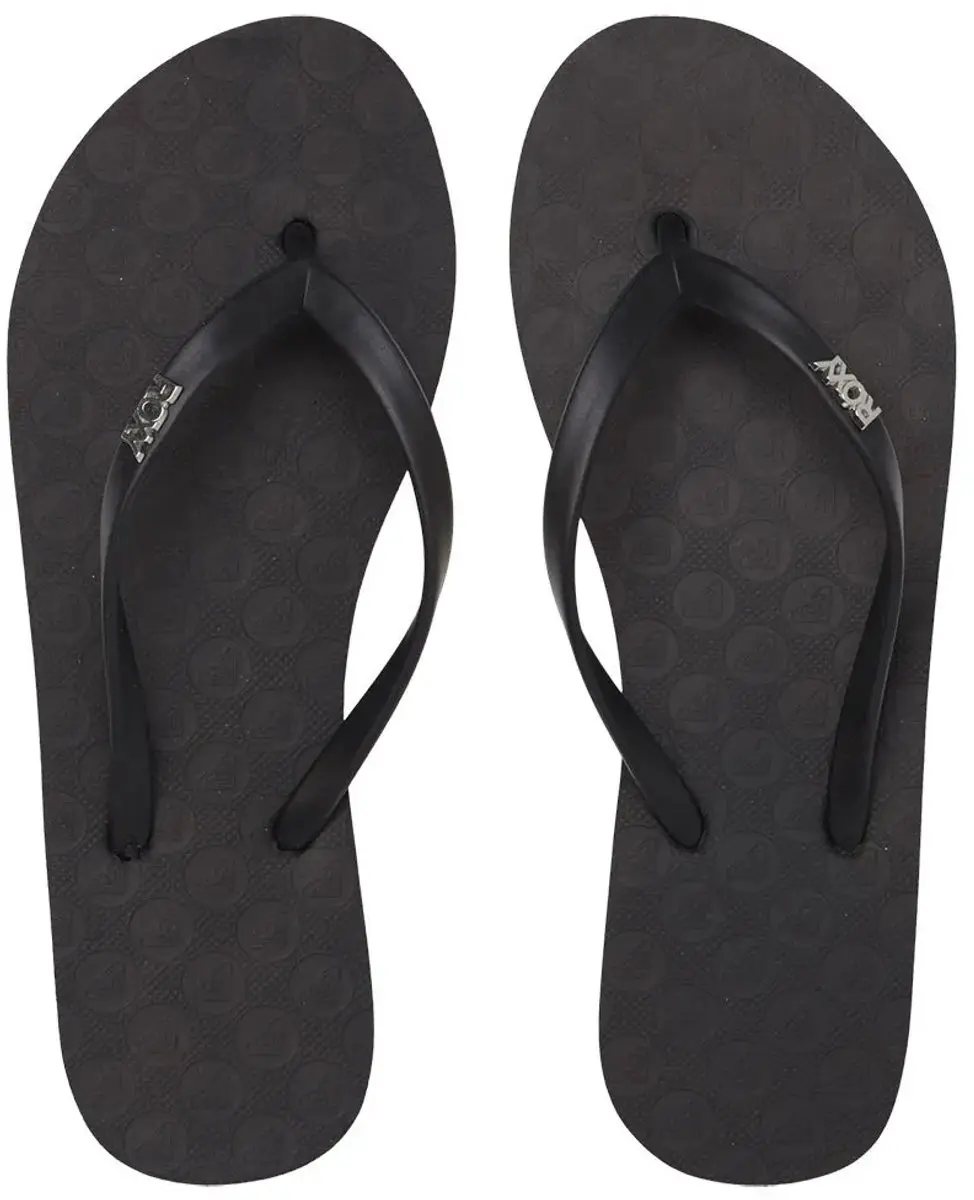 Roxy Viva IV Teenslipper - Zwart - afbeelding 4 van 6