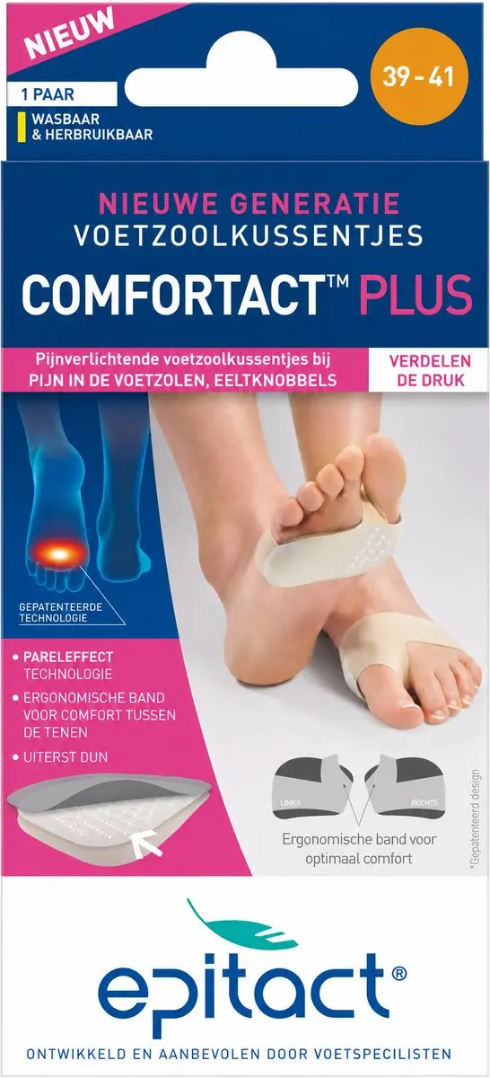 Epitact Comfortact Plus Voetzoolkussentjes