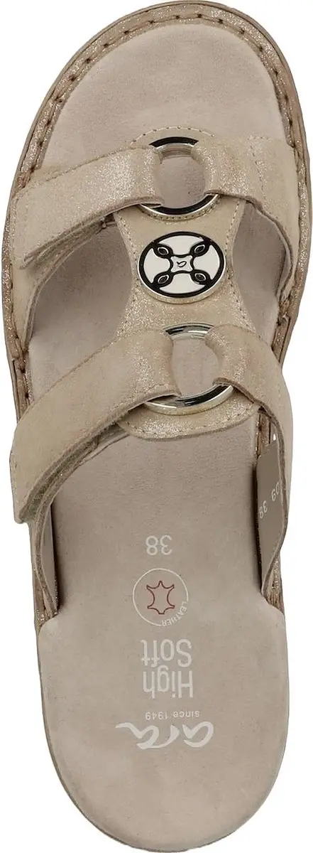 Ara Hawaii 2.0 Teenslipper 37 - Wit/beige