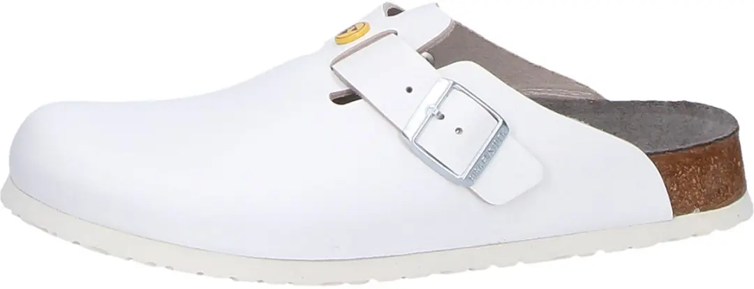 Birkenstock Heren Muil Boston ESD 54273 - Wit - 40