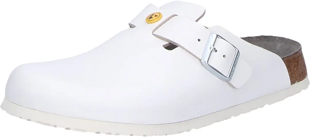 Birkenstock Heren Muil Boston ESD 54273 - Wit - 40