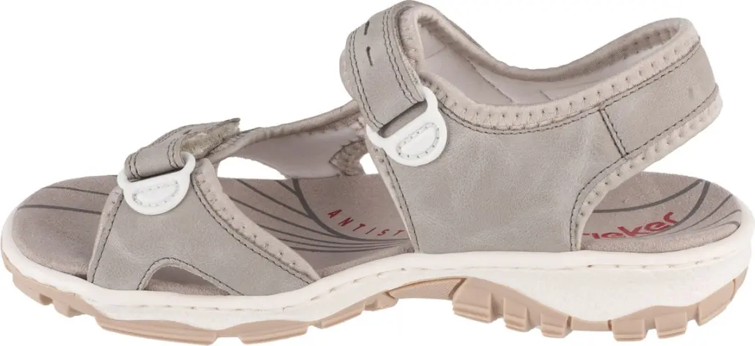 Rieker 68866-40 Sandalen Vrouwen - Grijs - afbeelding 2 van 5