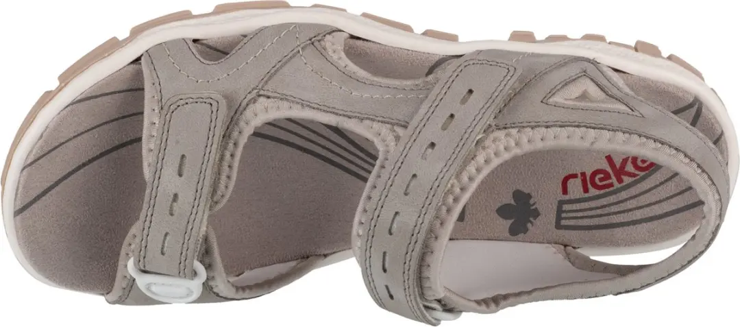 Rieker 68866-40 Sandalen Vrouwen - Grijs - afbeelding 3 van 5