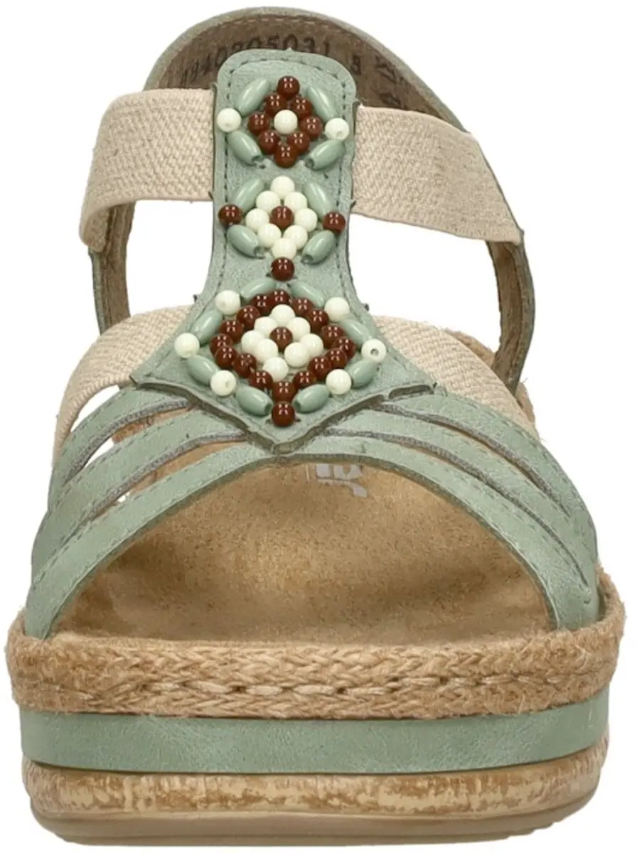 Rieker Sandalen Plat Sandalen Plat - Mint - Maat 37 - afbeelding 5 van 6