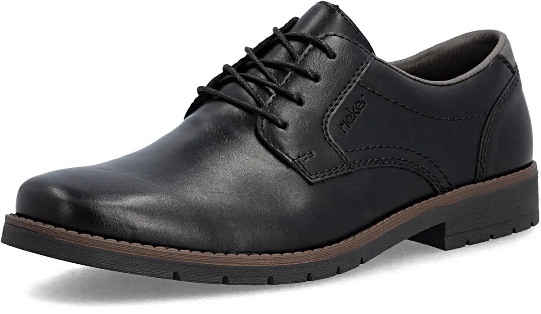 Rieker Heren Veterschoen Casual 13900-00 zwart