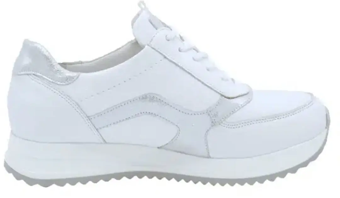 Dames Veterschoenen Waldlaufer 752002-201-663 H-vicky Wit
