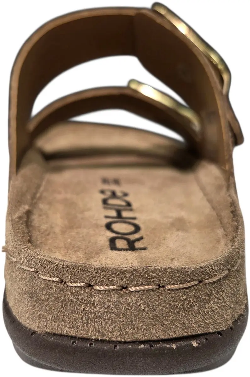 Rohde 5890 18 Slippers Dames - Bruin Panterprint - 39 - afbeelding 3 van 6