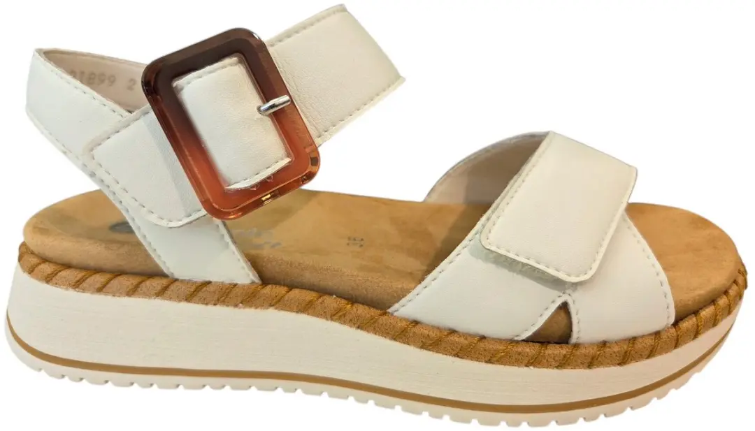 Remonte D3J52-80 Sandalen Wit Leer Dames