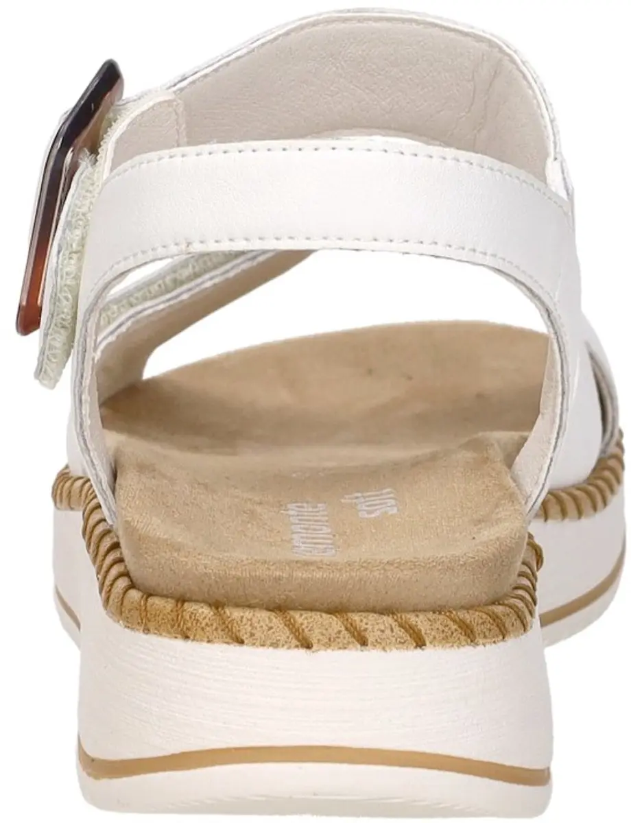 Remonte D3J52-80 Sandalen Wit Leer Dames - Wit - 37 - afbeelding 6 van 6