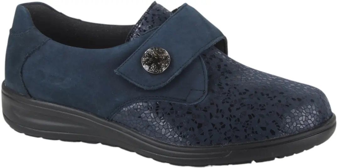 Solidus 29506-80730-K dames klittenbandschoenen maat 38 (5) blauw