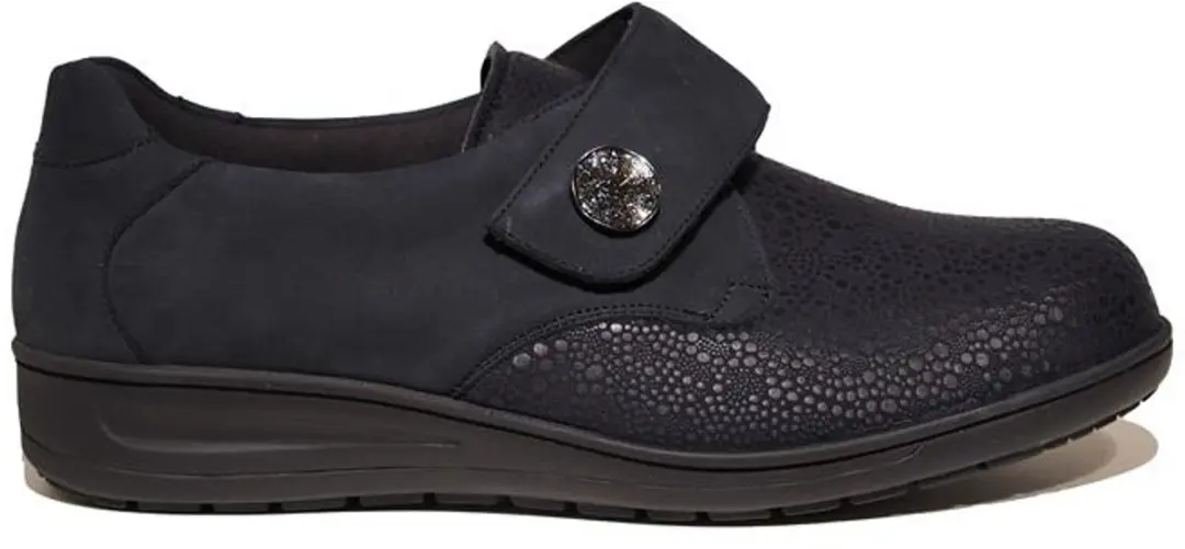 Solidus 29506.80730 Dames Klittenbandschoenen - Maat 38 - Blauw - afbeelding 5 van 6