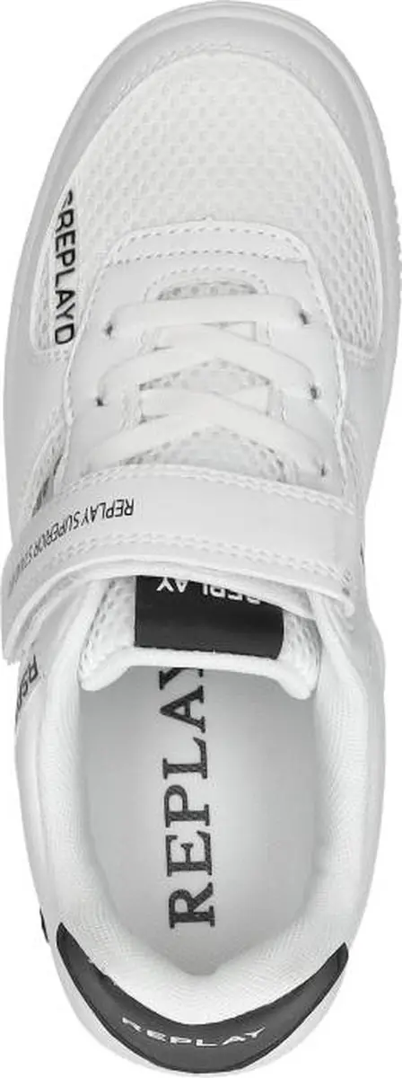 Replay Epic Jr 4 Lage sneakers - Jongens - Wit - Maat 32 - afbeelding 5 van 6