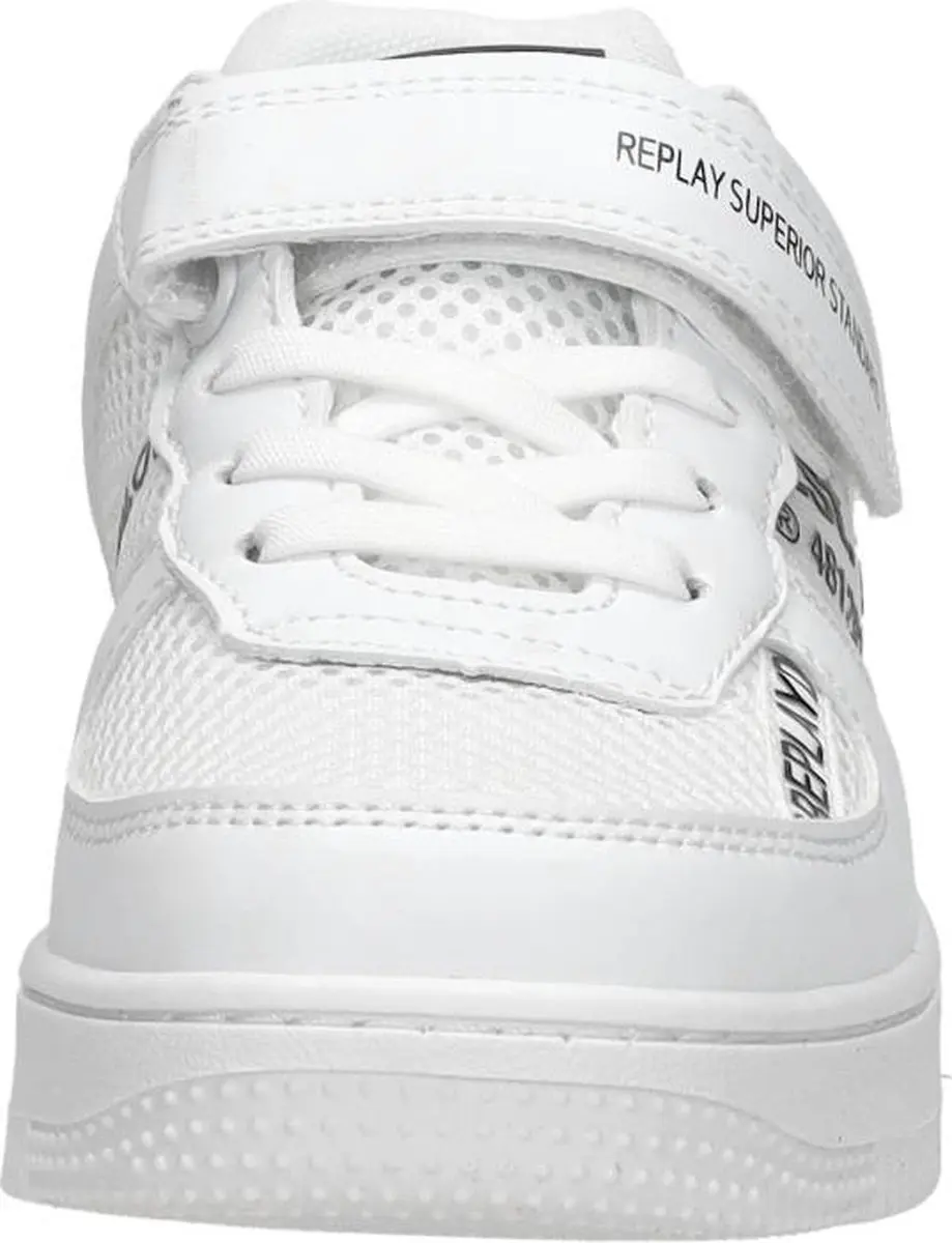 Replay Epic Jr 4 Lage sneakers - Jongens - Wit - Maat 32 - afbeelding 3 van 6