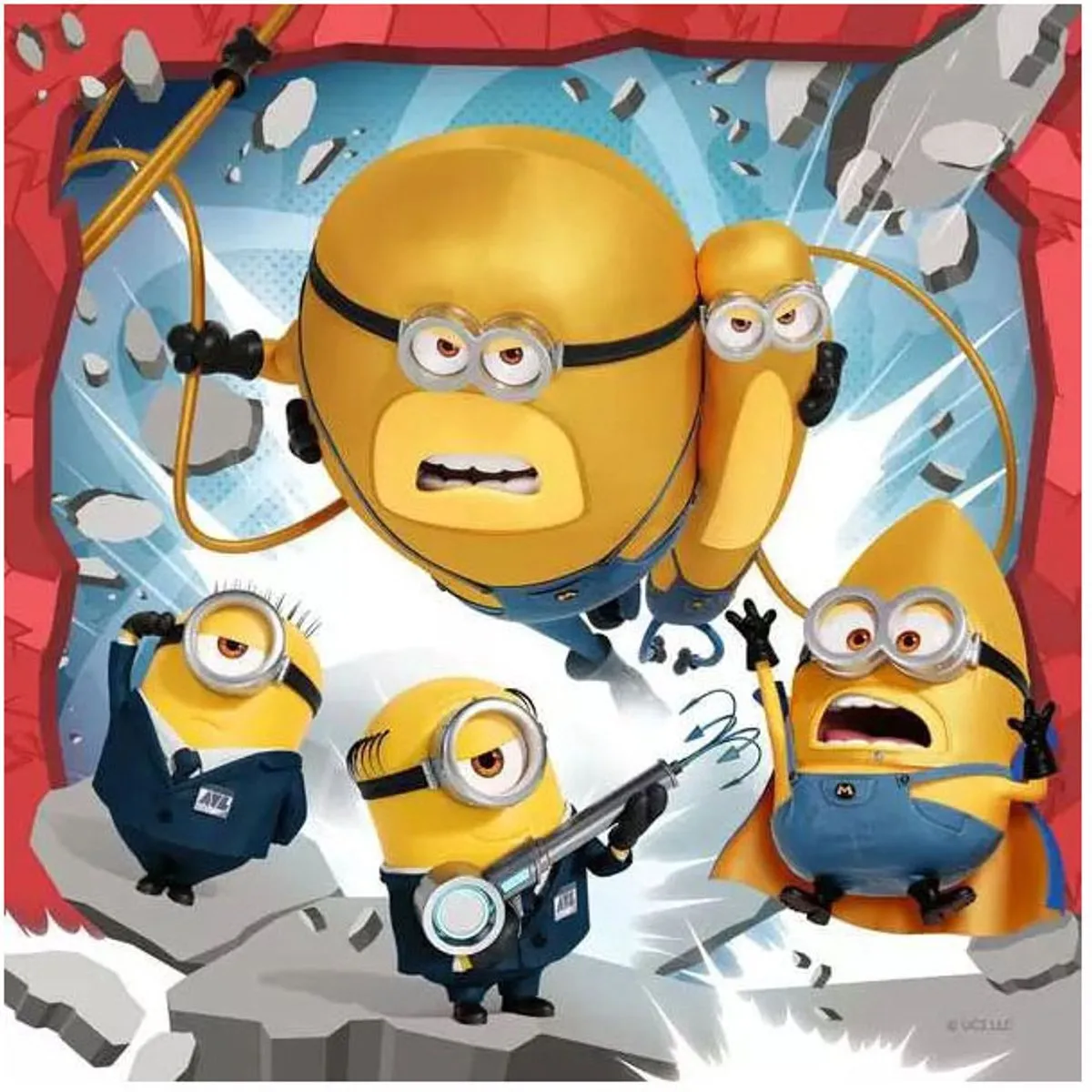 Ravensburger Despicable Me 4 Puzzels - 147 Stuks - Multicolor