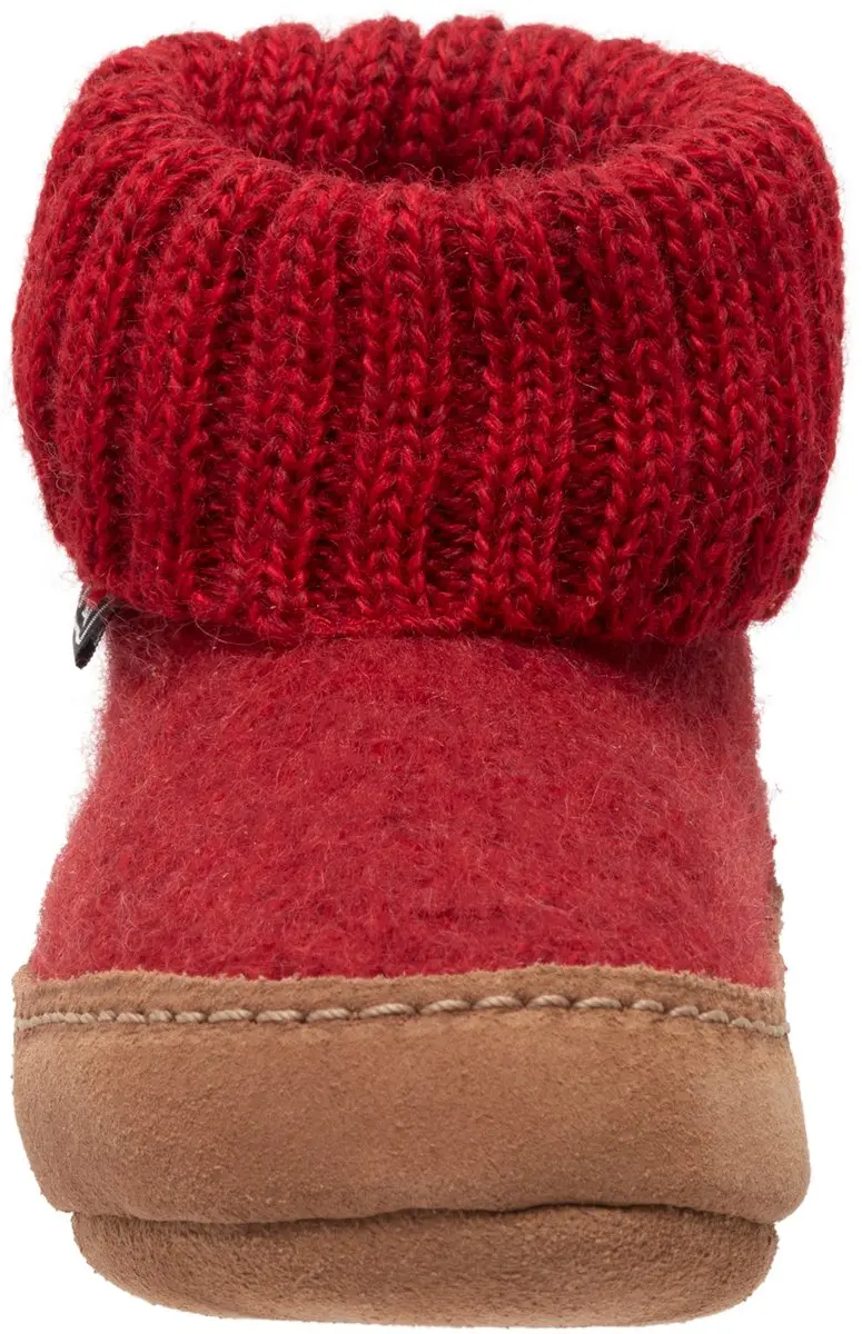 Bergstein Cozy Lux Pantoffels - Zuiver scheerwol Rood - afbeelding 4 van 6