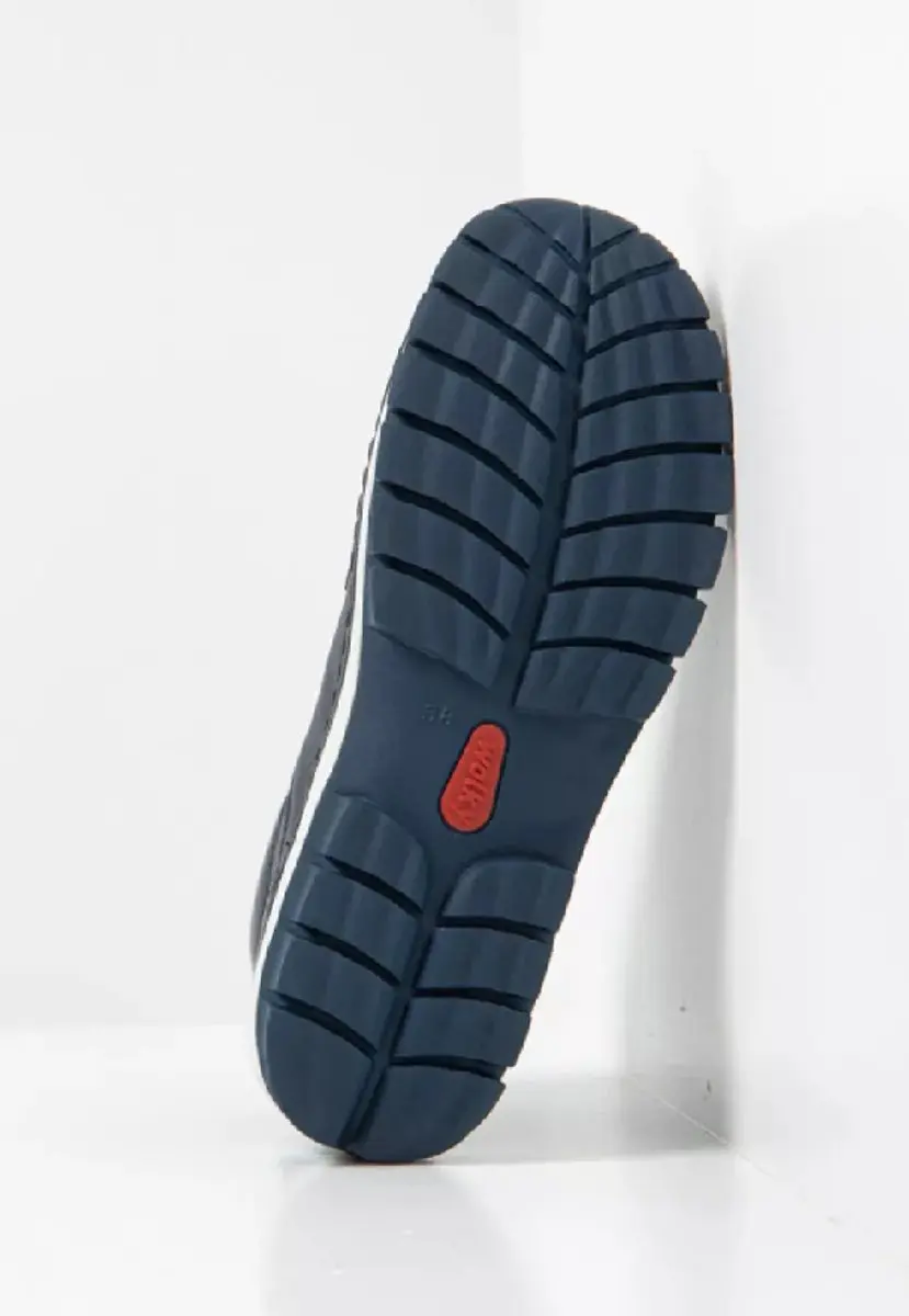 Wolky 0474030-820 Dames Veterboots - Blauw