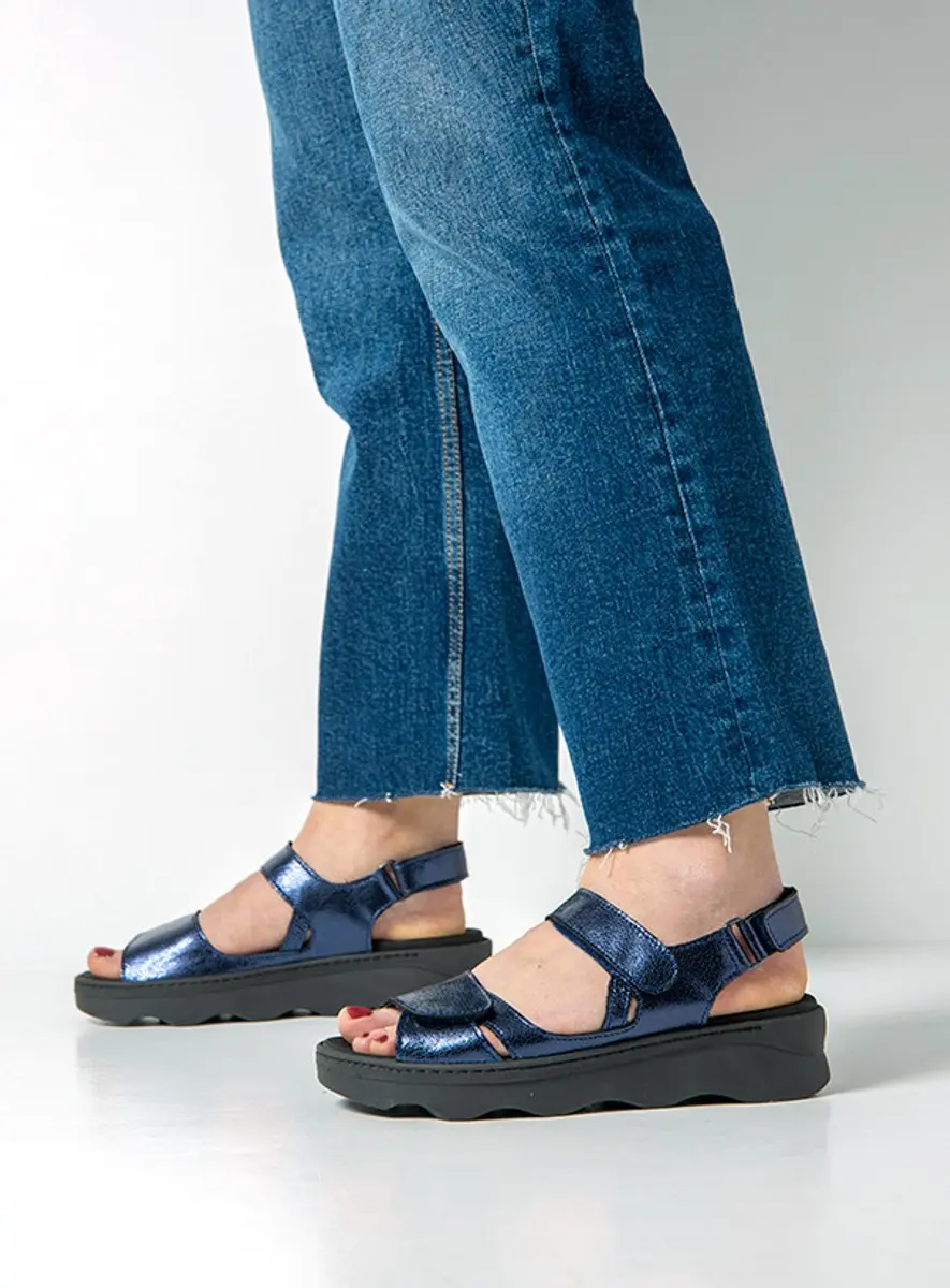 Wolky Dames Sandalen 02350 Medusa - Blauw - afbeelding 6 van 6