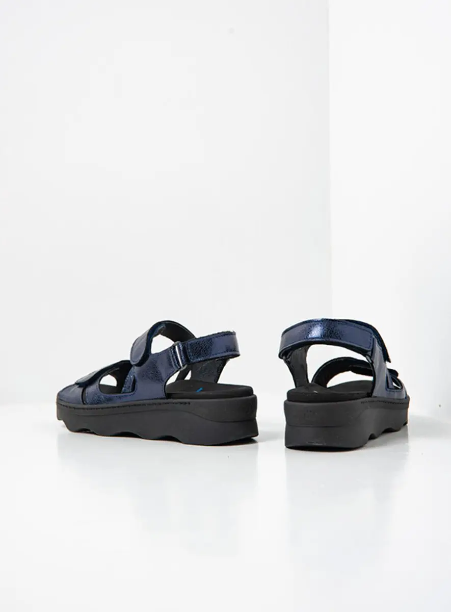 Wolky Dames Sandalen 02350 Medusa - Blauw - afbeelding 3 van 6