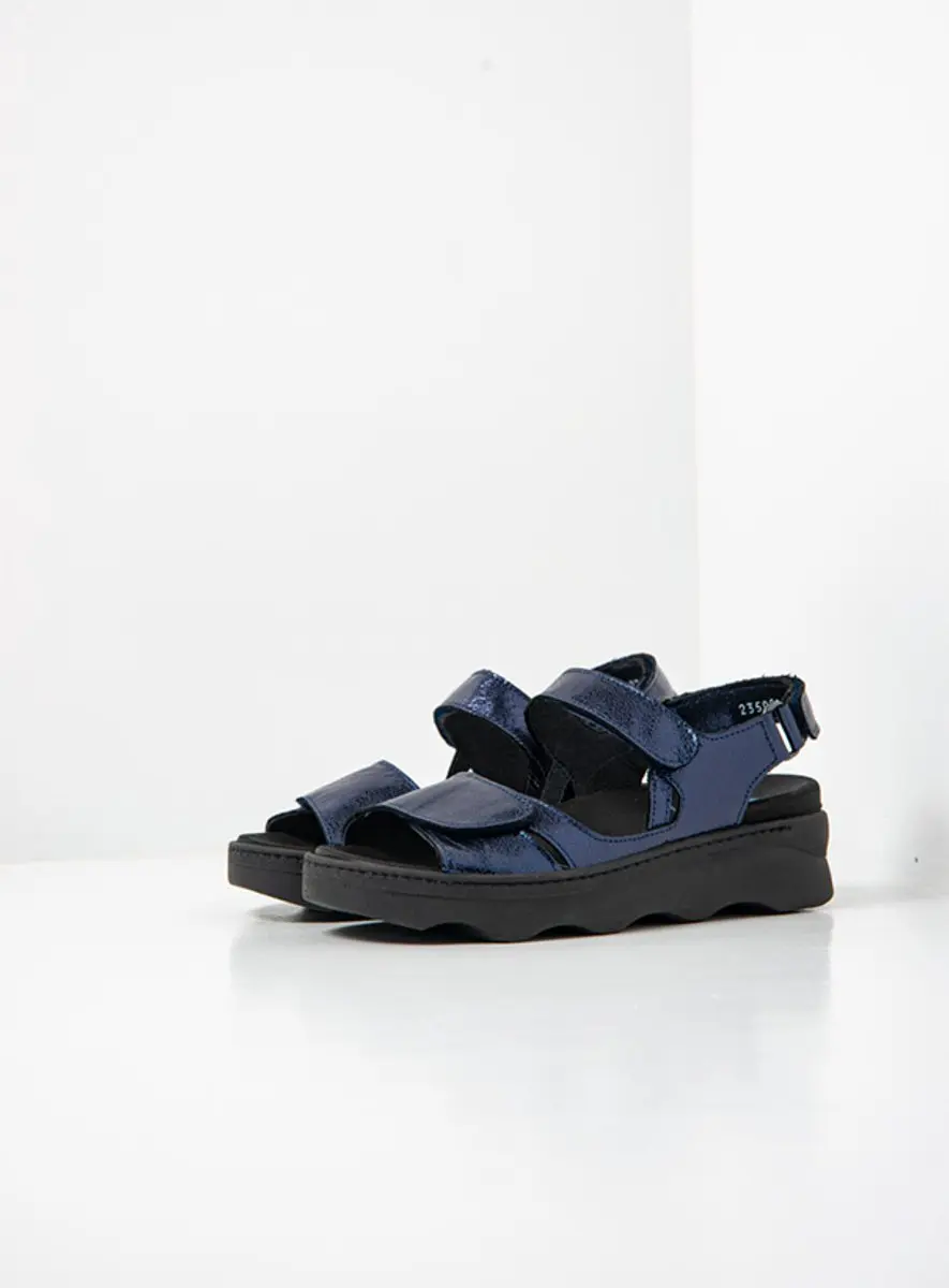 Wolky Dames Sandalen 02350 Medusa - Blauw - afbeelding 4 van 6