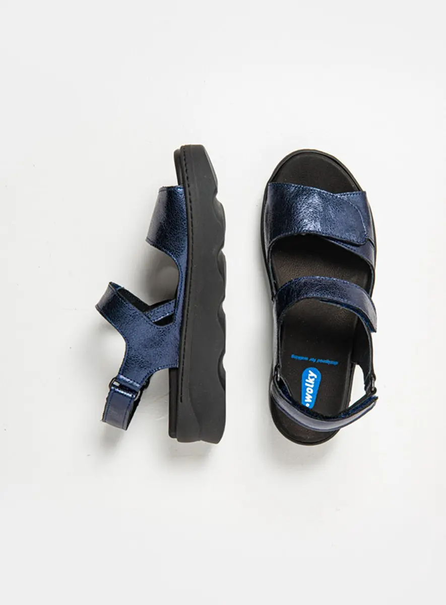 Wolky Dames Sandalen 02350 Medusa Blauw