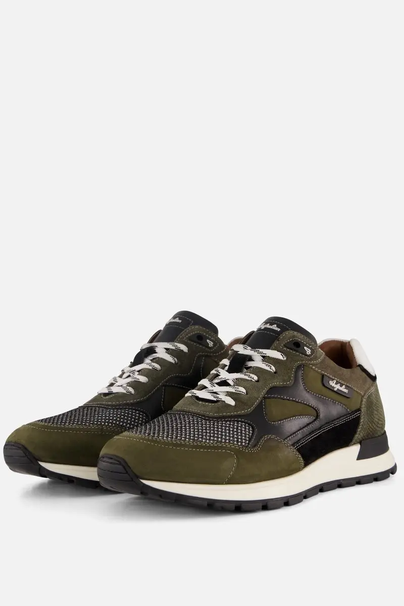 Australian Tiago Sneakers groen Leer