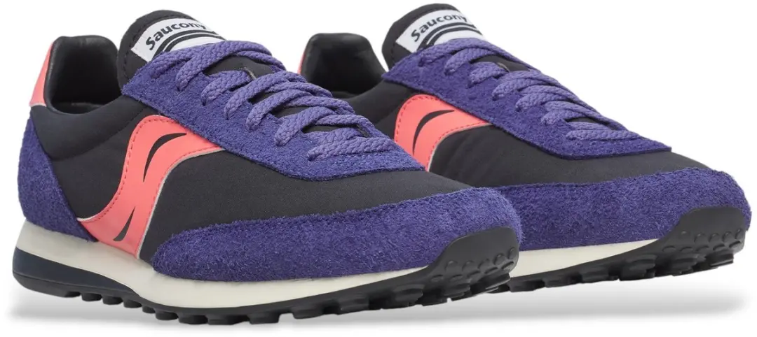 Saucony Trainer 80 Leren Sneakers - 42 - Zwart - afbeelding 2 van 6