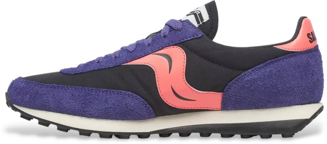 Saucony Trainer 80 Leren Sneakers - 42 - Zwart - afbeelding 3 van 6