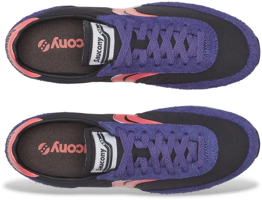 Saucony Trainer 80 Leren Sneakers - 42 - Zwart - afbeelding 5 van 6