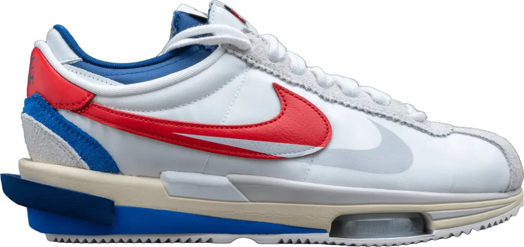 Nike Zoom Cortez SP Sacai White University Red Blue