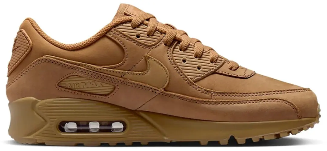 Nike Air Max 90 Premium Wheat Sneakers - Bruin - afbeelding 6 van 6