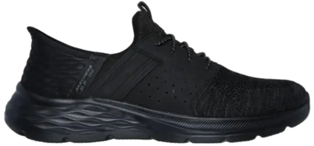 SKECHERS GARNER NEWICK 210803-BBK, 210803-BBK, Male, Black SKECHERS Garner Newic