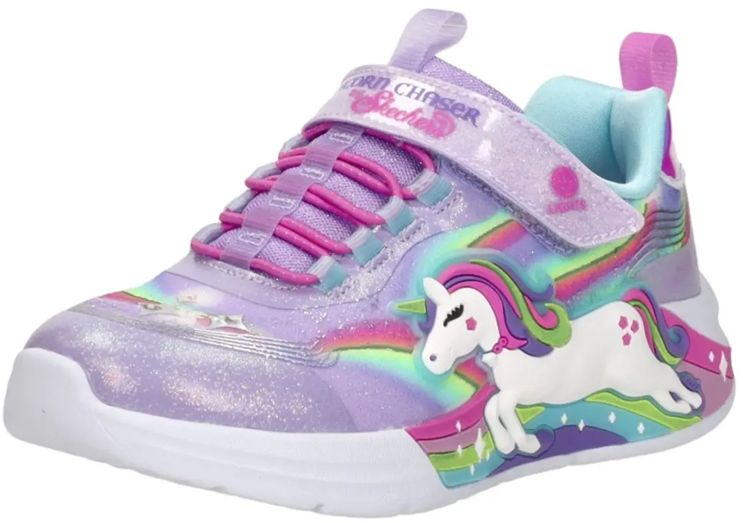 Skechers Unicorn Chaser Meisjes Sneakers - Lavendel