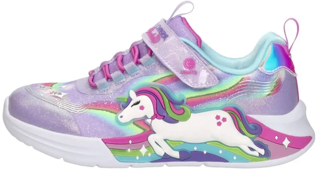 Skechers Unicorn Chaser Meisjes Sneakers - Lavendel