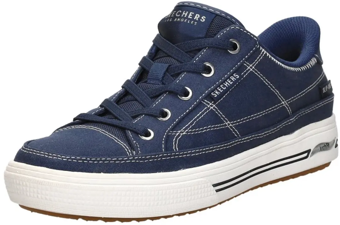 Skechers Arch Fit Arcade-See Ya There Dames Sneakers - Navy - afbeelding 4 van 6