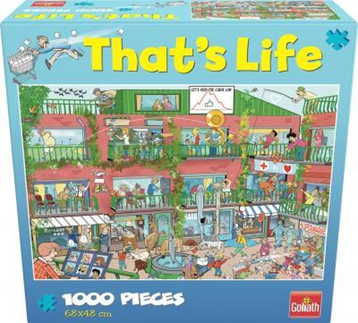 Goliath That's Life Stay Safe Legpuzzel 1000 Stuks